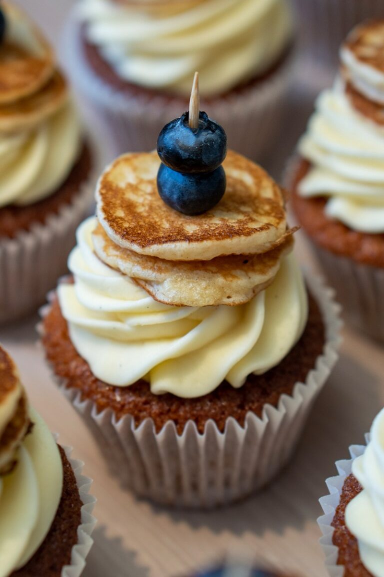 Pancake Cupcakes – The Sweet Taste Bakery